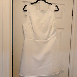 Reformation Zenni Dress White